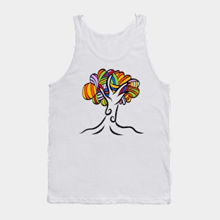 The tree of colour Tank Top